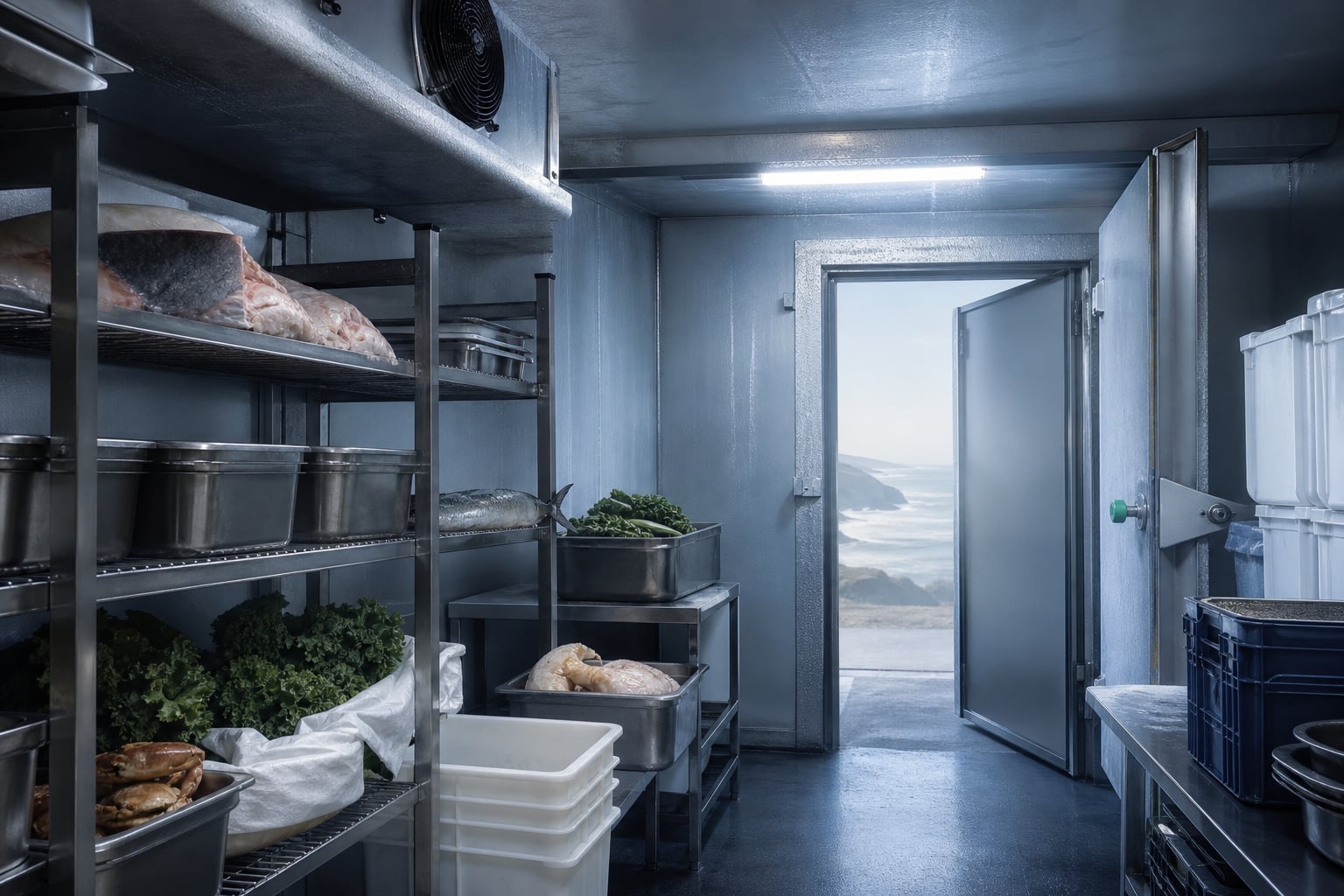 Commercial refrigeration cover in North Devon