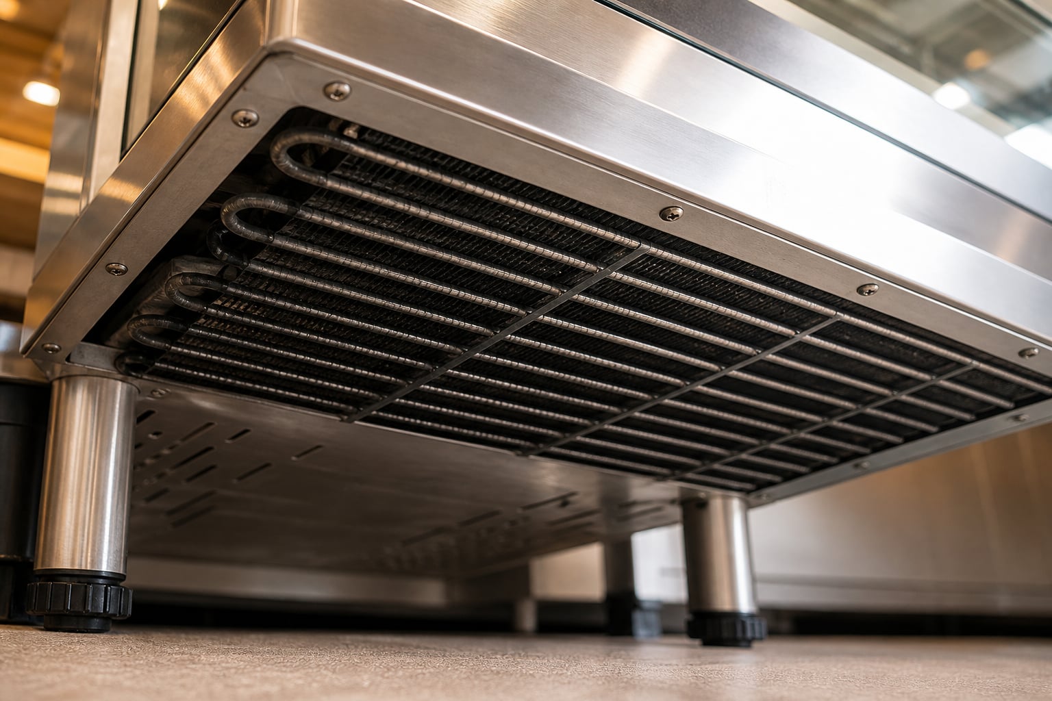 External condenser plant after coastal clean